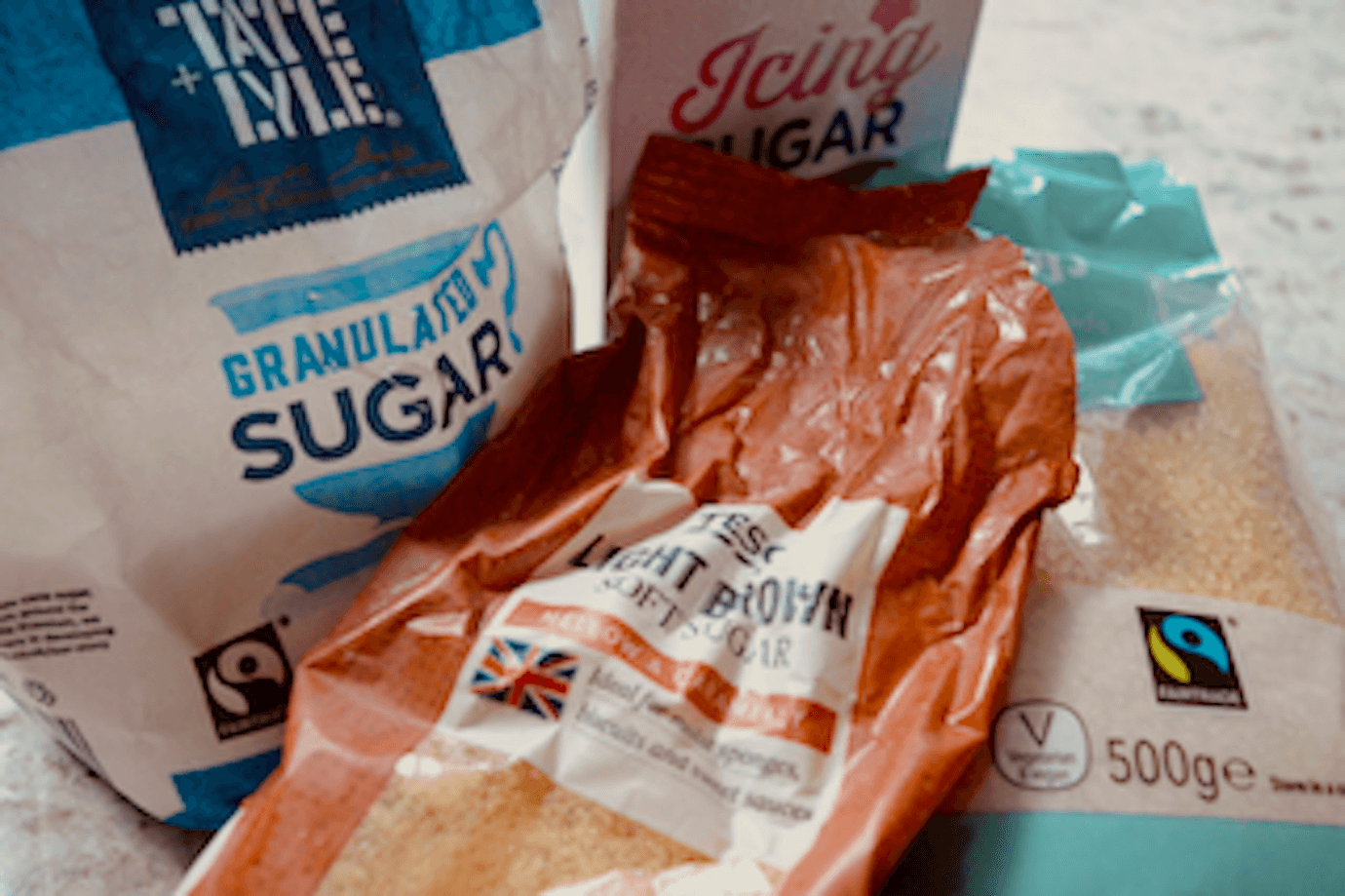 Bags of sugar