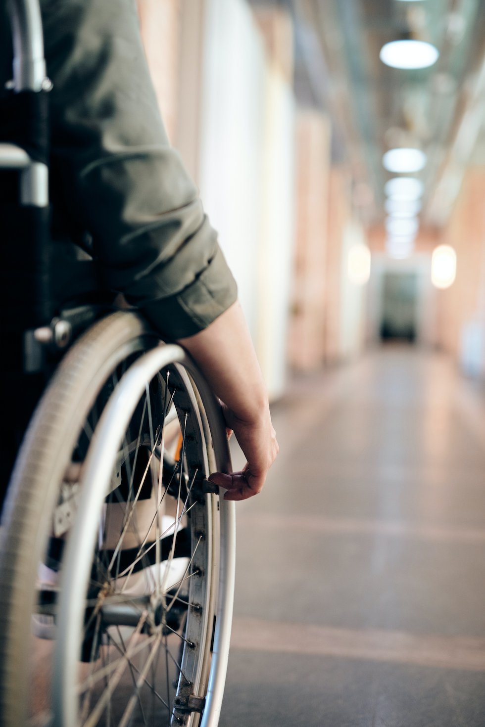 Wheelchair wheel